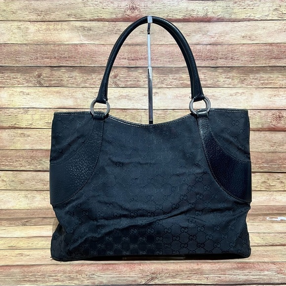Gucci Vintage Canvas GG Handbag